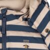 Konges Slojd winterjas ski-jas Nuka blue noir stripe