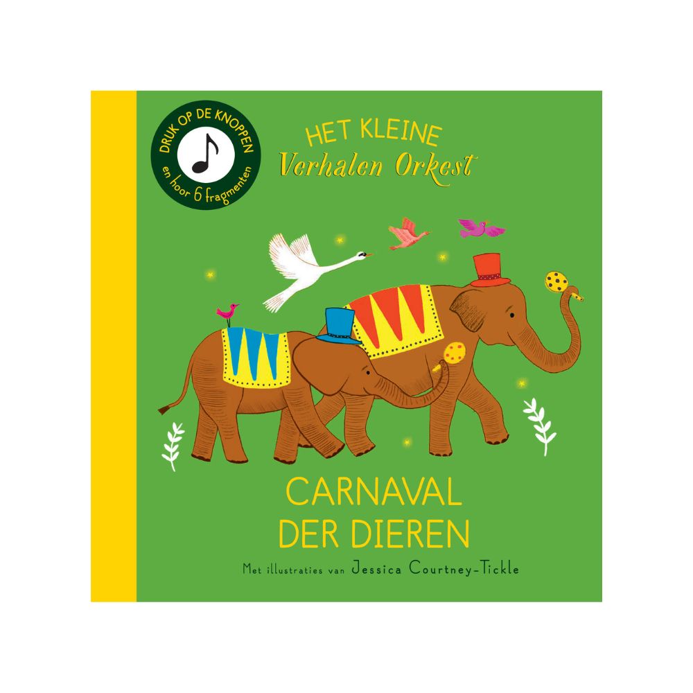 Muziekboek het kleine verhalen orkest Carnaval der Dieren
