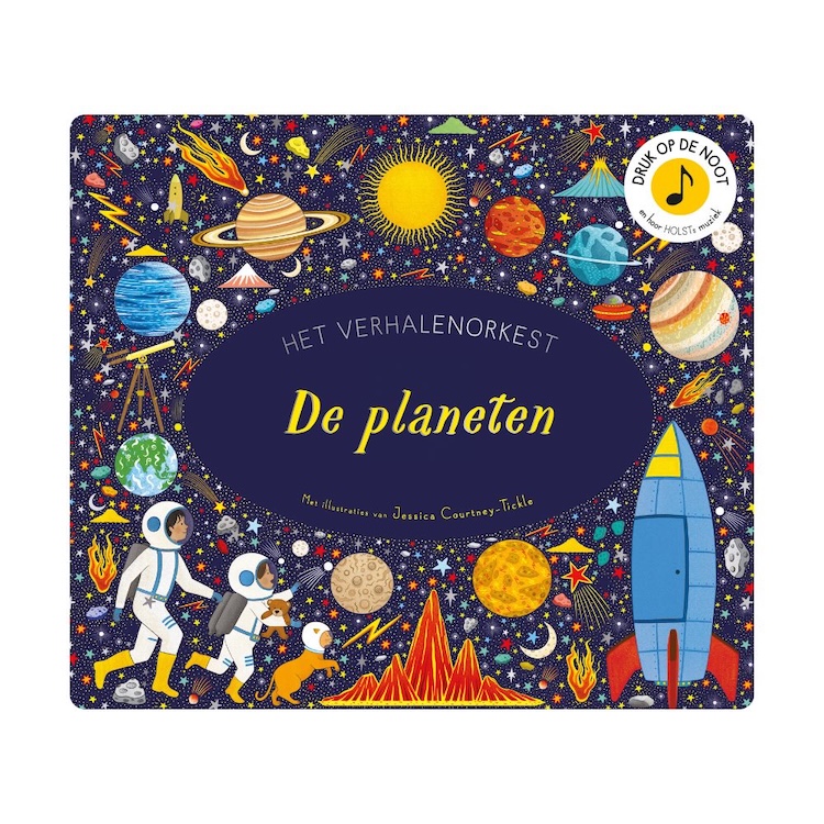 Muziekboek Het verhalen orkest De Planeten