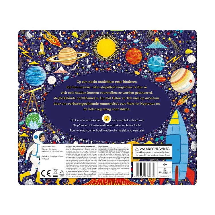 Muziekboek Het verhalen orkest De Planeten