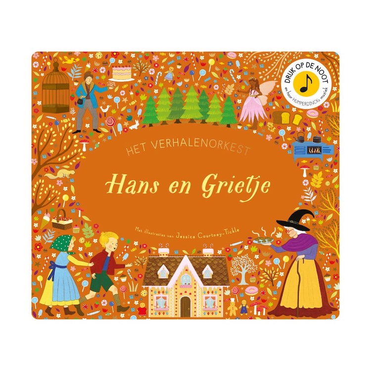 Muziekboek het verhalen orkest Hans en Grietje