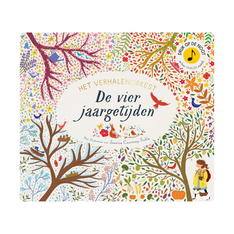 Muziekboek het verhalen orkest Vier jaargetijden