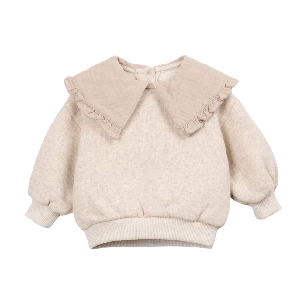 Play Up fleece trui met kraag sketches