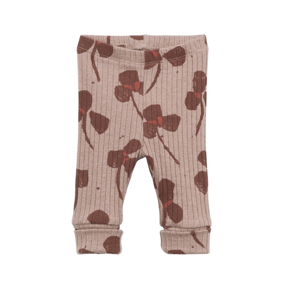 Play Up legging rib drawing klavertje