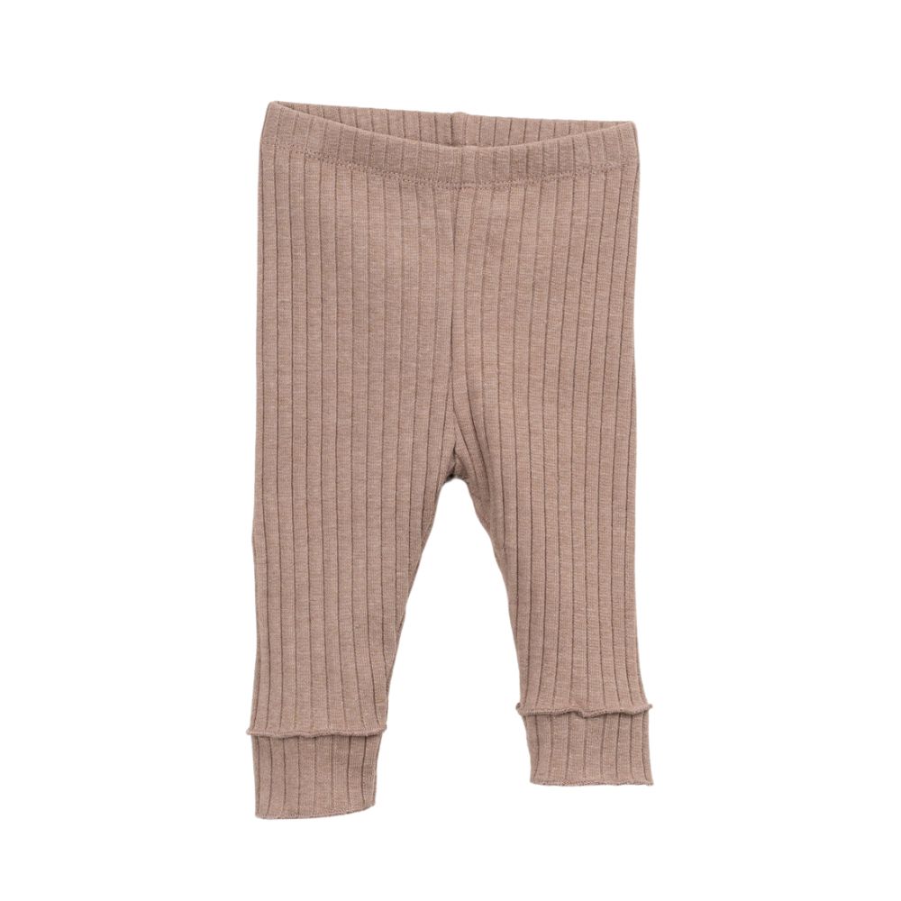 Play Up legging rib drawing lichtbruin