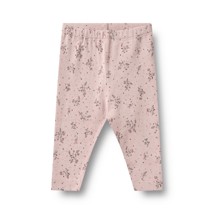 Wheat legging Silas lilac flowers