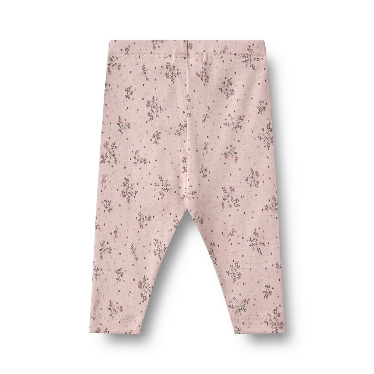 Wheat legging Silas lilac flowers