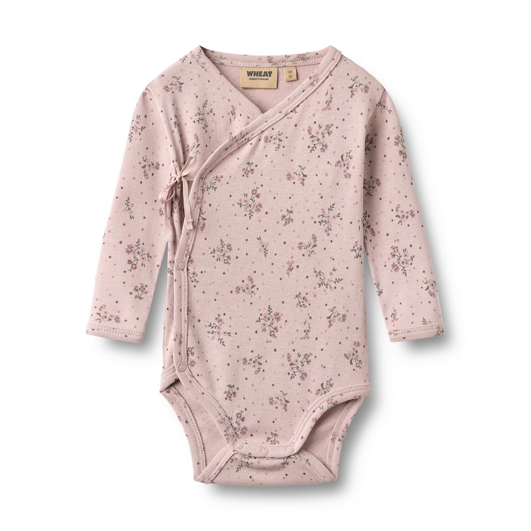 Wheat overslagromper met lange mouw Chia lilac flowers