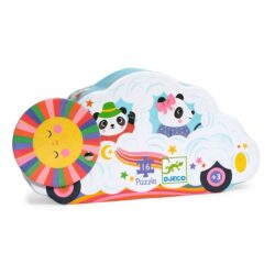 Djeco puzzel wolkenauto 16 puzzelstukjes