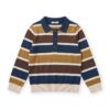 Fliink longsleeve polo Benny insignia multi stripe
