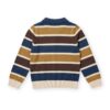 Fliink longsleeve polo Benny insignia multi stripe