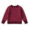 Fliink trui cashmere Janie burgundy red bud
