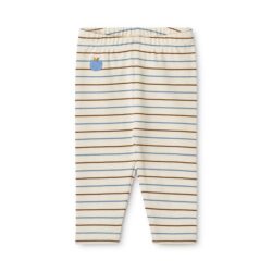 Floss legging Emil brown blue stripe