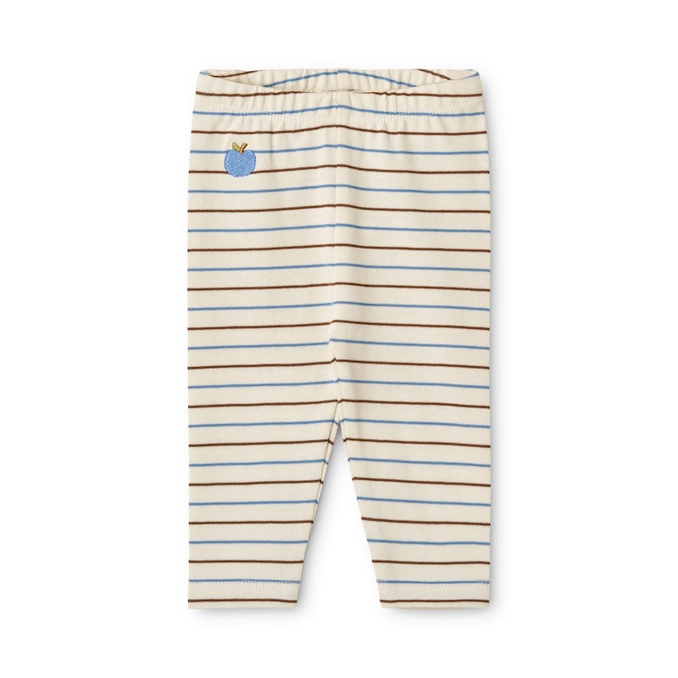 Floss legging Emil brown blue stripe