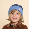 Floss beanie vincent blauw
