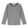 Gray Label longsleeve Blue gray - Cream gestreept