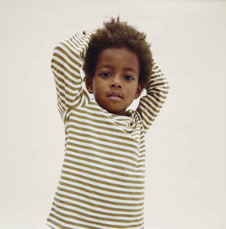 Gray Label longsleeve Woody Cream gestreept