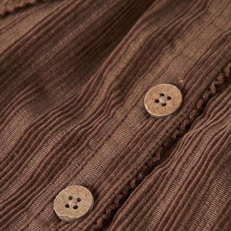 Lil' Atelier corduroy jurk partridge brown
