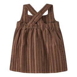 Lil' Atelier corduroy jurk partridge brown