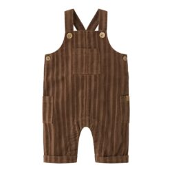 Lil Atelier tuinbroek corduroy partridge brown