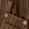 Lil Atelier tuinbroek corduroy partridge brown