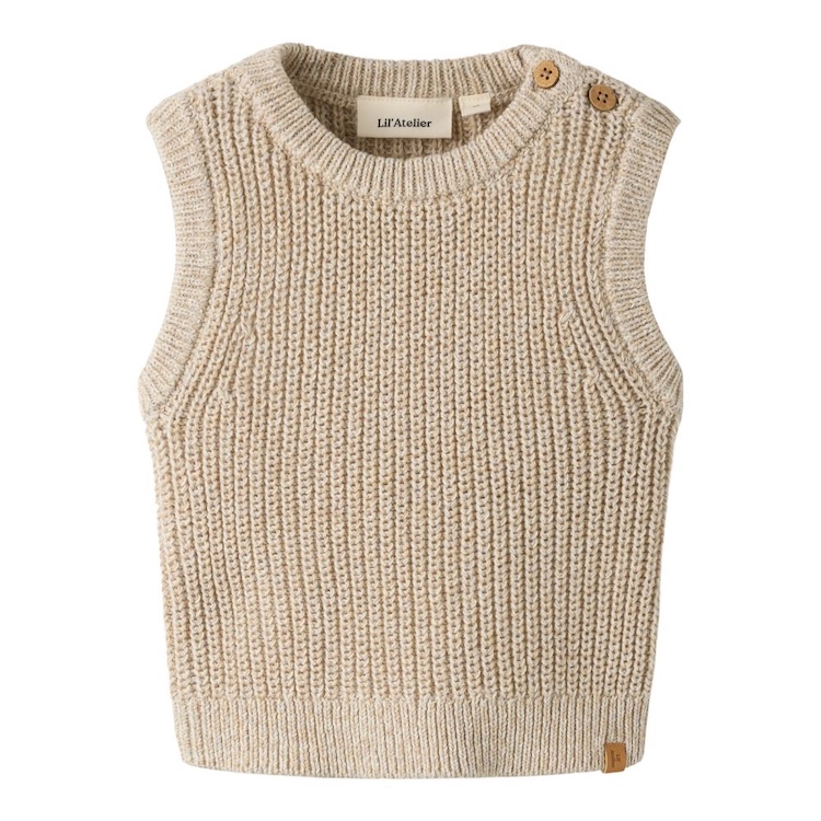 Lil' Atelier spencer rokkos white pepper melange