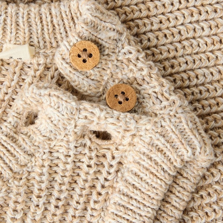 Lil' Atelier spencer rokkos white pepper melange