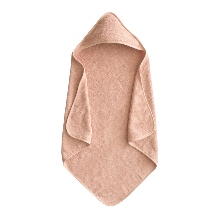 Mushie badcape towel blush