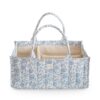 Mushie luier organizer blue flowers