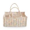 Mushie luier organizer pastel blooms