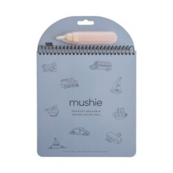 Mushie magische water kleurplaten vehicles