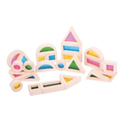 Tickit regenboogblokken 24 stuks